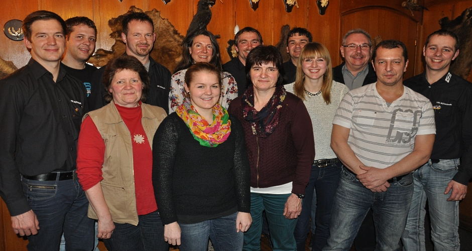 Die neue Vorstandschaft 2014 Banner