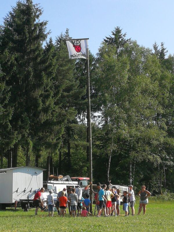 20170628 die erfolgreich verteidigte Fahne der Jugendringer