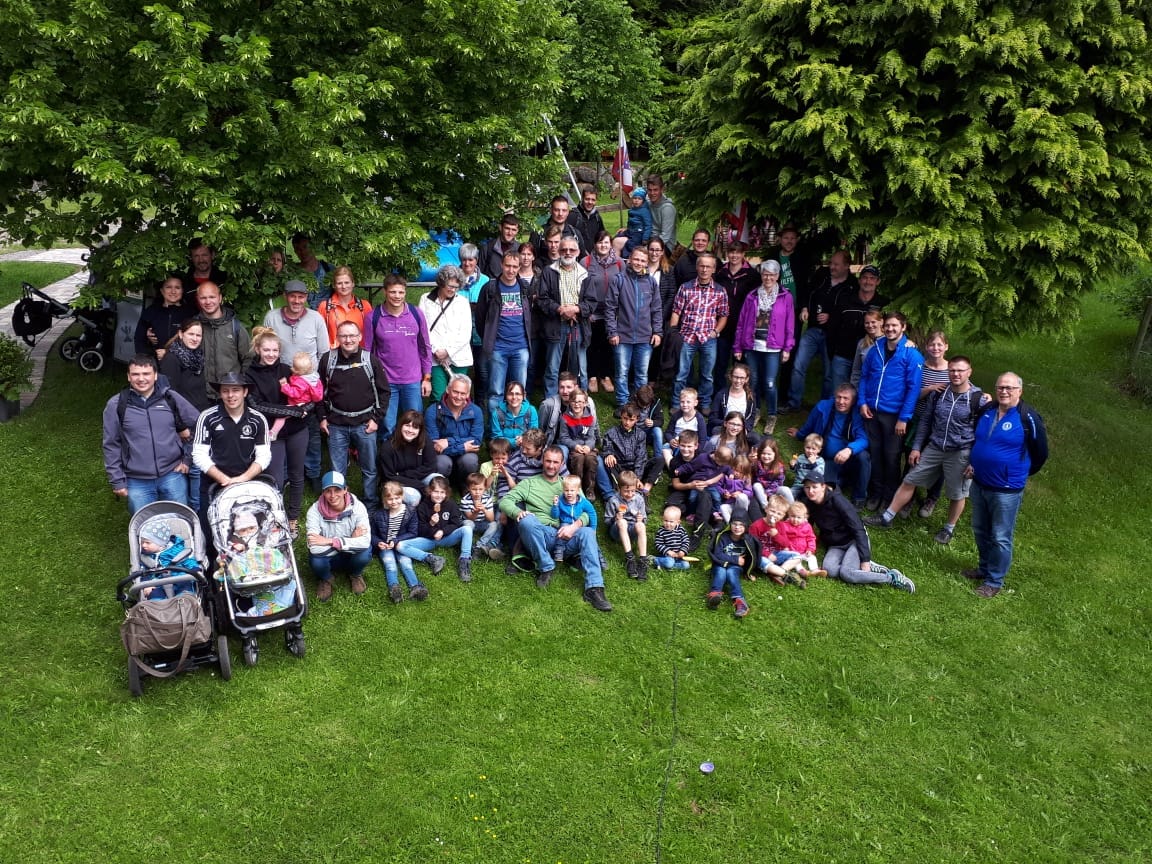 2018052 Teilnehmer der Pfingstwanderung