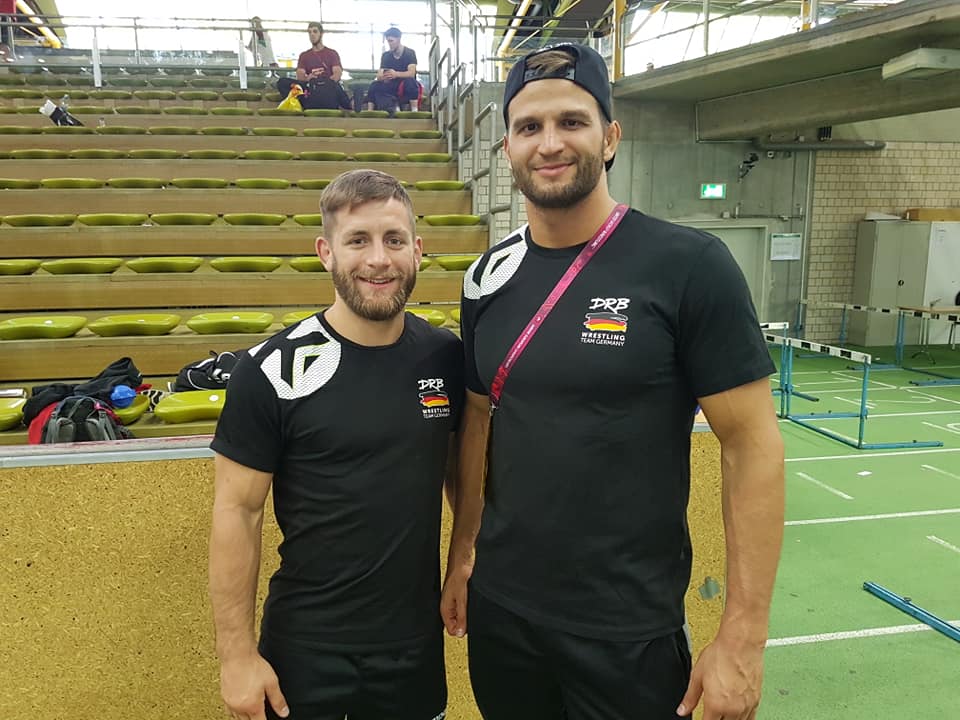 20180822 Florian Neumaier und Peter Öhler beim int. Grand Prix der Bundesrepublik Deutschland