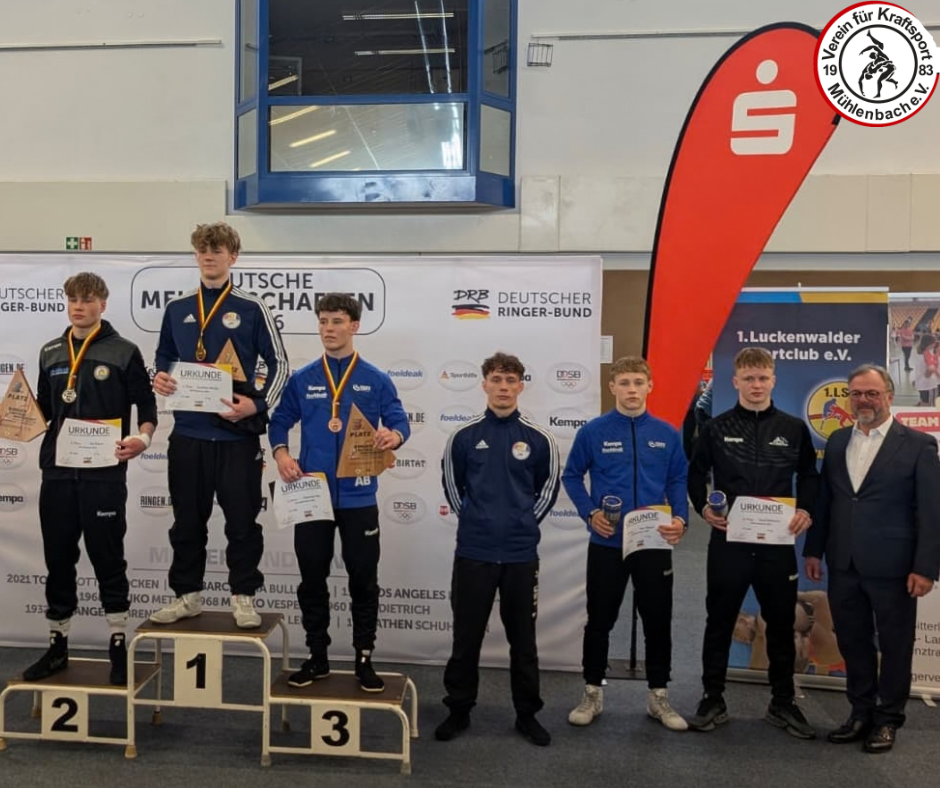 20260309 Max Allgaier belegt den 5. Platz bei der U17 DM